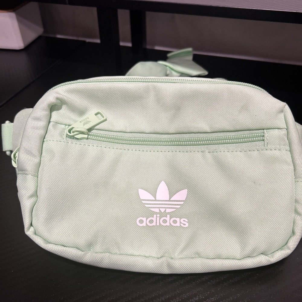 ADIDAS‎ ORIGINALS For All Waist Pack Mint Volt Green 10.5" L x 3" W x 6" H